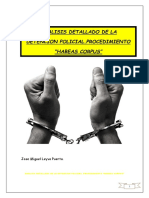 Analisis Detallado de La Detencion Policial. Procedimiento Habeas Corpus 3