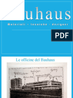 Bauhaus, Materiali Tecniche Designer