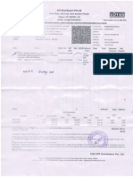 CPR Invoice for Electronics