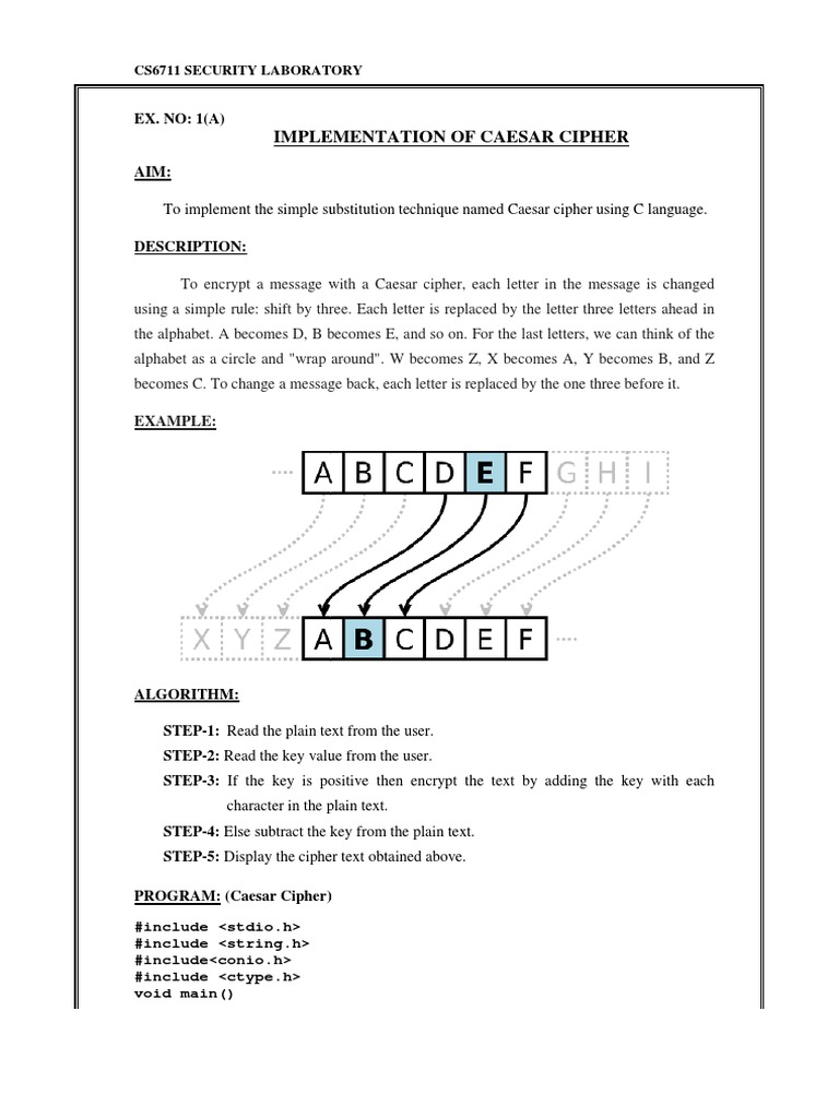 Information Security Lab Manual | PDF | Key (Cryptography) | Cryptography