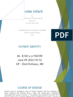 Stroke Infark Management and Follow Up