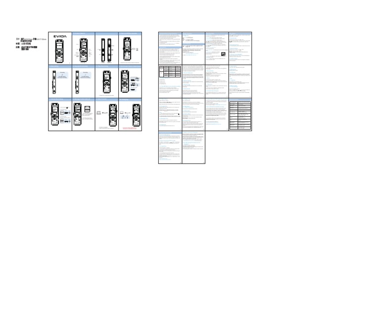 Evida V618 V3 User Manual EN PDF Computer File Bit Rate