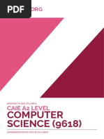 Caie A2 Level: Computer SCIENCE (9618)