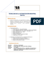 Tecnologia de Automatizacion Con PLC