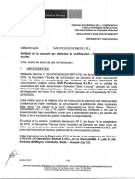 Resolucion #48-2019-Tpi-Indecopi - Formalidades de Acto de Notificacion