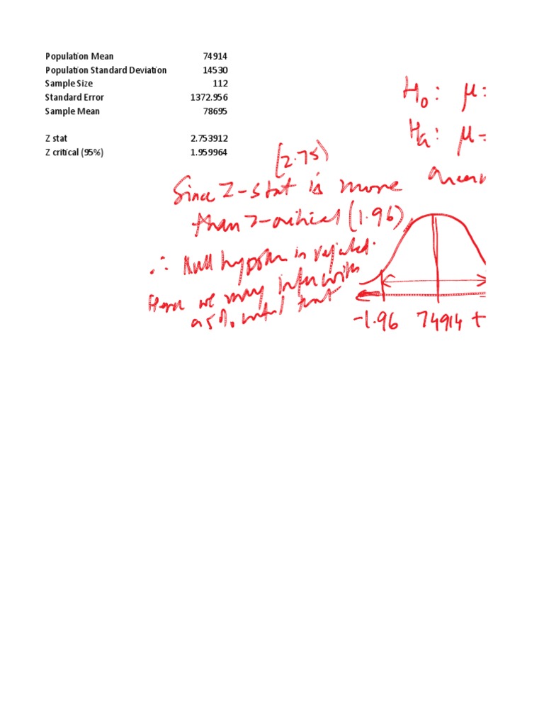 Hypothesis Testing Session 16 PDF Standard Error Standard Deviation