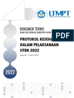 UTBK 2022 - Protokol Kesehatan Dalam Pelaksanaan UTBK Rev.2