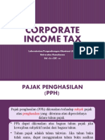 Materi Corporate Income Tax
