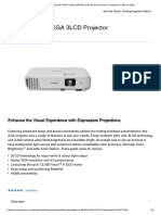 V11H971056 - Epson EB-E01 XGA 3LCD Projector - Projectors - Epson India