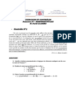 10 - Exercices Et Contrôles - Farid Laamiri