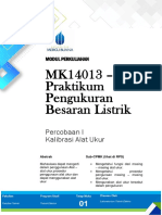 Modul 1 Praktikum Pengukuran Besaran Listrik