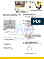 Triángulos: Propiedades y clasificación