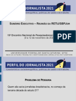 Pesquisa Perfil Do Jornalista Brasileiro