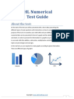 SHL Numerical Test Guide