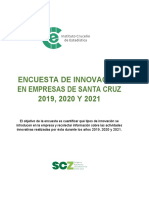 Encuesta de Innovación - ICE Coo. El Buen Samaritano