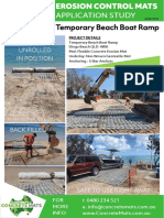 Temporary Beach Boat Ramp: Application Study