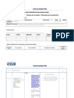 Planeación Producción