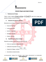 Procedimiento Seguro para Izaje de Cargas