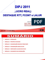 Dipj 2011 (Declarações Econômicas Fiscais Da Pessoa Jurídica)