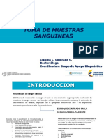 2. Toma de Muestras Sanguineas