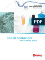 Not All Containers: Are Created Equal