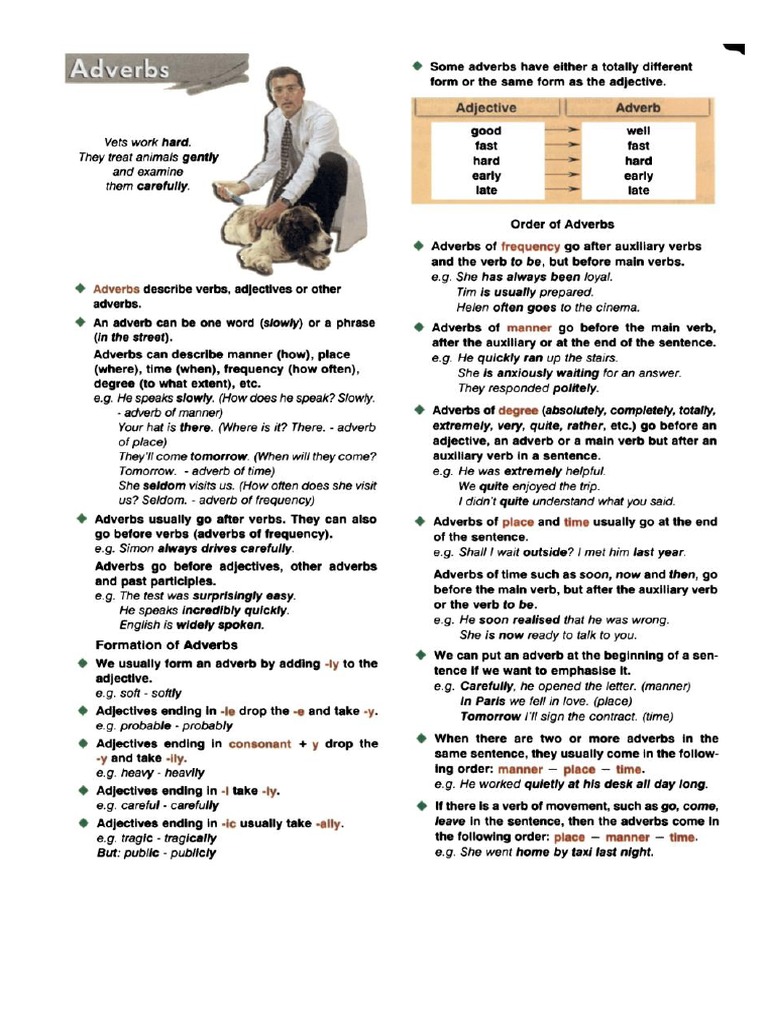 Adverbs 2 | PDF