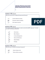 Production Planning and Control Material Requirements Planning