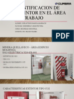 Identificacion Extintor en Trabajo. Alumno Jose Antonio Ramos Albarracin
