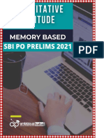 SBI PO Memory Based Questions