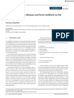 Periodontology 2000 - 2022 - Schliephake - The Role of Systemic Diseases and Local Conditions As Risk Factors