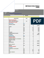 Metrado y Presupuesto Fredy Tec