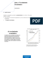 Producción y Crecimiento Económico: Produccion