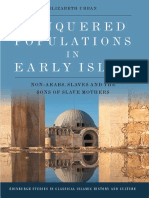 Elizabeth Urban - Conquered Populations in Early Islam - Non-Arabs, Slaves and The Sons of Slave Mothers-Edinburgh University Press (2020)