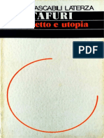 Manfredo Tafuri Progetto e Utopia Architettura e Sviluppo Capitalistico