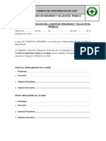 Formato Acta de Conformacion de SCSST