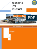 Ingeniería Civil Industrial: Gestión de Operaciones I