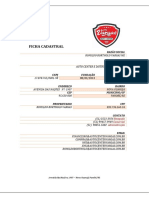 FICHA CADASTRAL - Auto Center Vargas