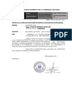 Informe Nro. 013-2022 y Oficio Nro. 029-2022