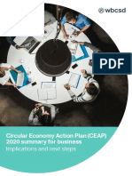 WBCSD Circular Economy Action Plan 2020-Summary For Business