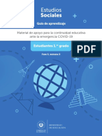 Estudios Sociales 1er grado - Derechos del niño y deberes