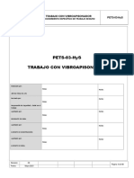 PETS-03-HCS - Uso de Vibroapisonador