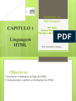 Capitulo 1 - Linguagem HTML