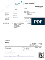 Payment Terms for Incotex 133M ETR 2.1 Machine