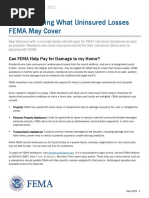FEMA Personal Property Assistance Guide | PDF | Federal Emergency ...