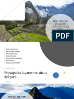 Principales Lugares Turísticos de Peru XDD