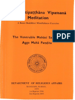 MahasiSayadaw TheSatipatthanaVipassanaMeditation