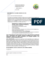 Carta de Responsabilidad Visitantes Reserva El Pajonal - Febrero - 2022