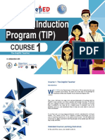 New TIP Course 1 DepEd Teacher