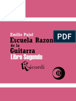 Emilio Pujol Escuela Razonada de La Guitarra Vol N 186 2