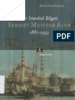 Meral Demiryürek - Bir İstanbul Bilgesi Sermet Muhtar Alus 1887-1952 Kitap Yayınevi